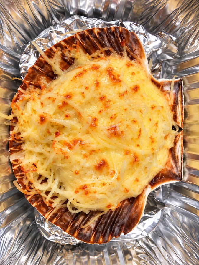 Coquilles gegratineerd - Voorgerecht