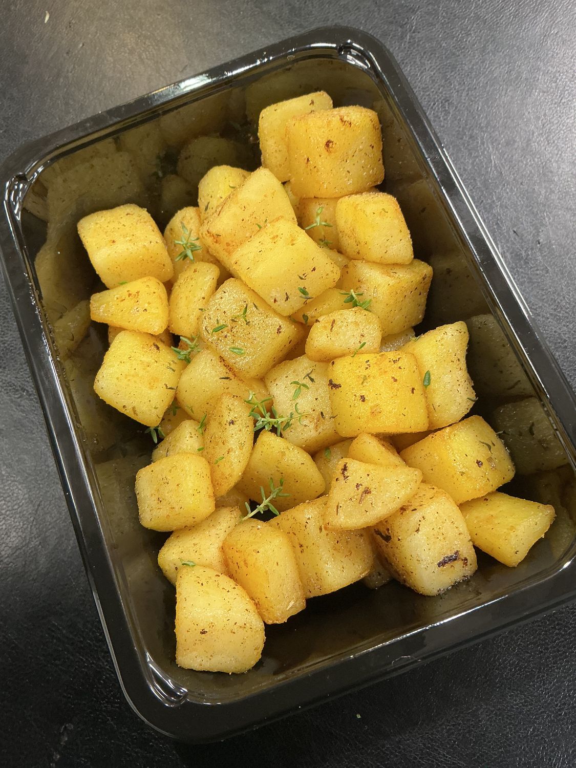 Gebakken rozemarijn aardappelen 2 pers.