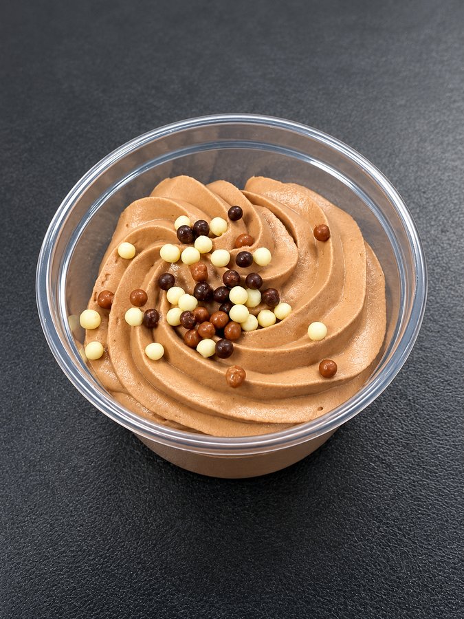 Huisbereide chocolademousse